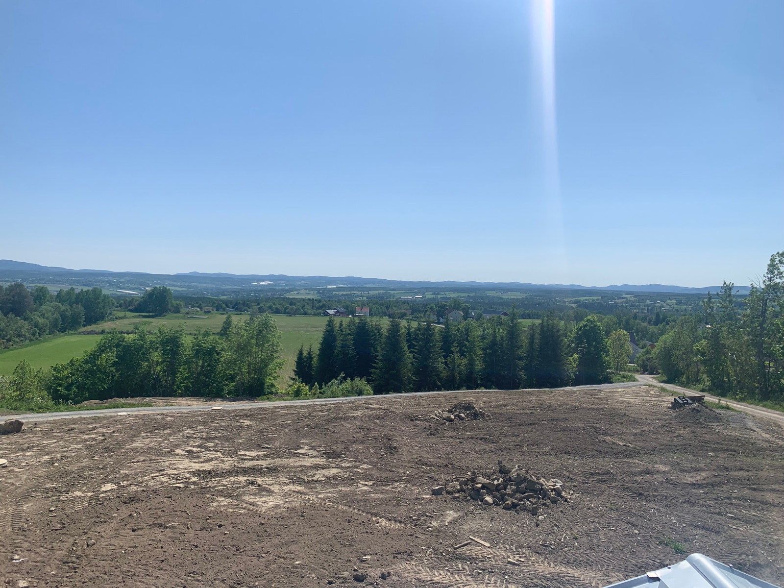 Utsikt mot sør Galleribilde