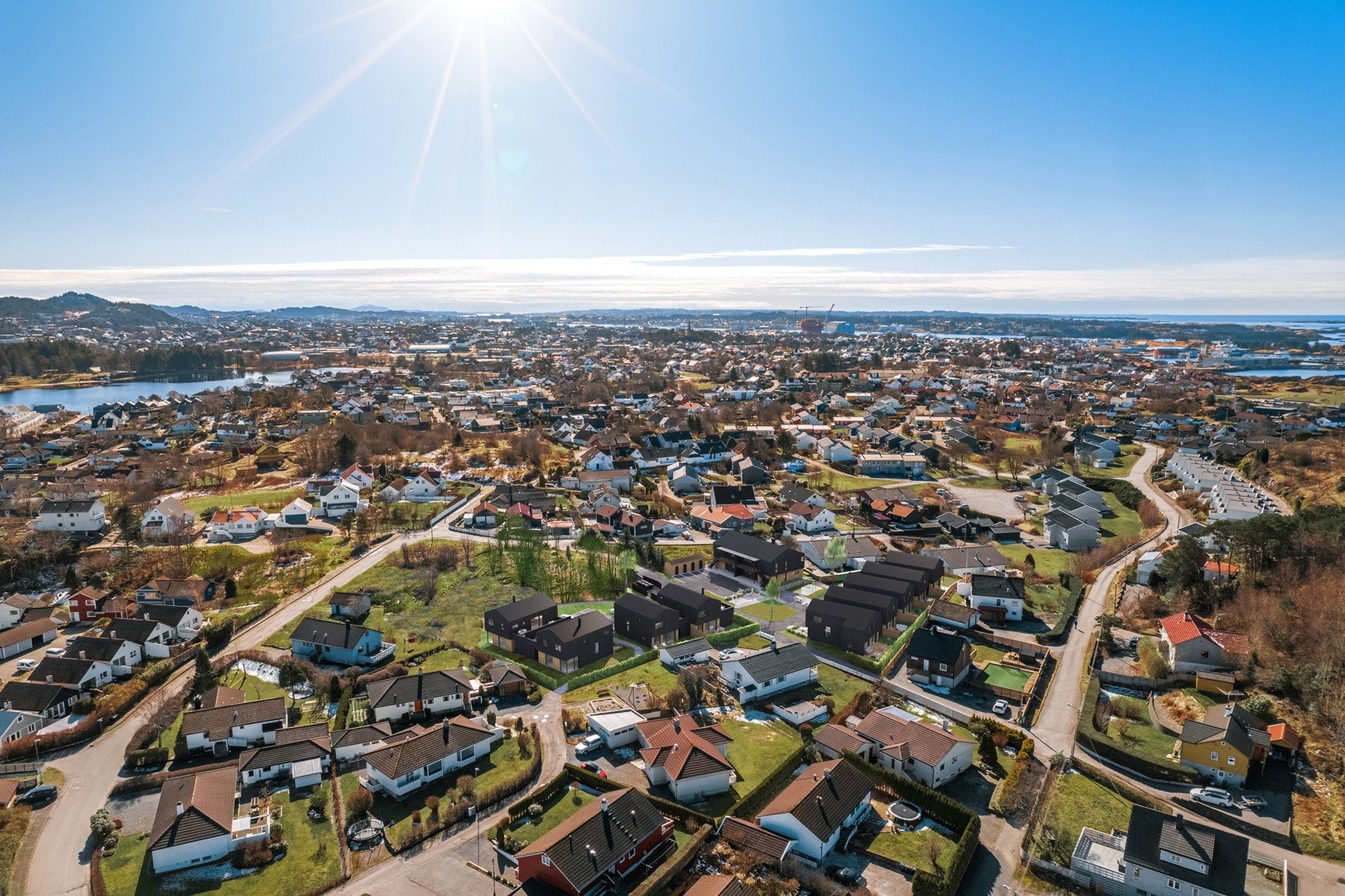 Steinsnesvegen Dronebilde Galleribilde