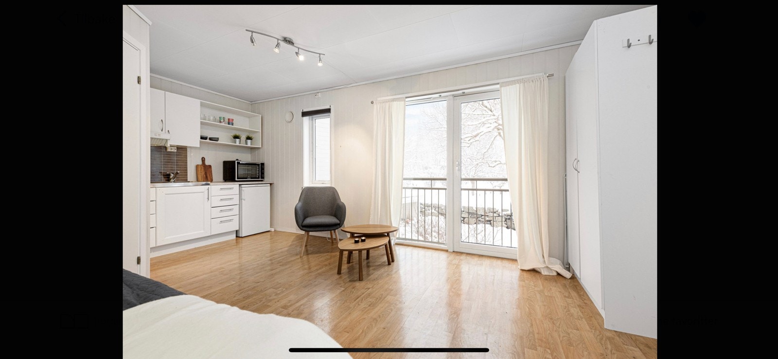 Fin hybel i rolig del av sentrum Galleribilde