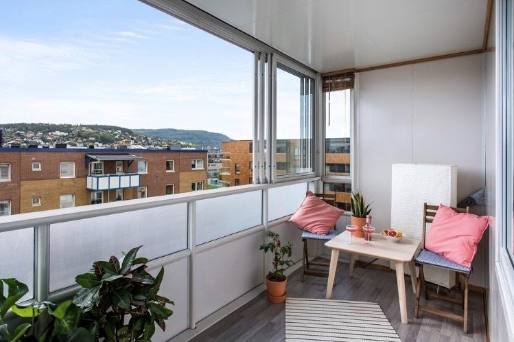 7 m2 veranda med fin utsikt Galleribilde