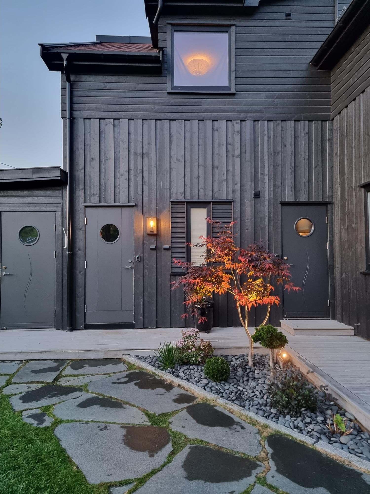 Pent opparbeidet hage. Galleribilde