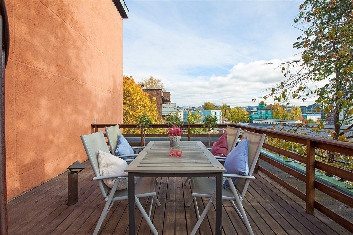 Felles takterasse Galleribilde