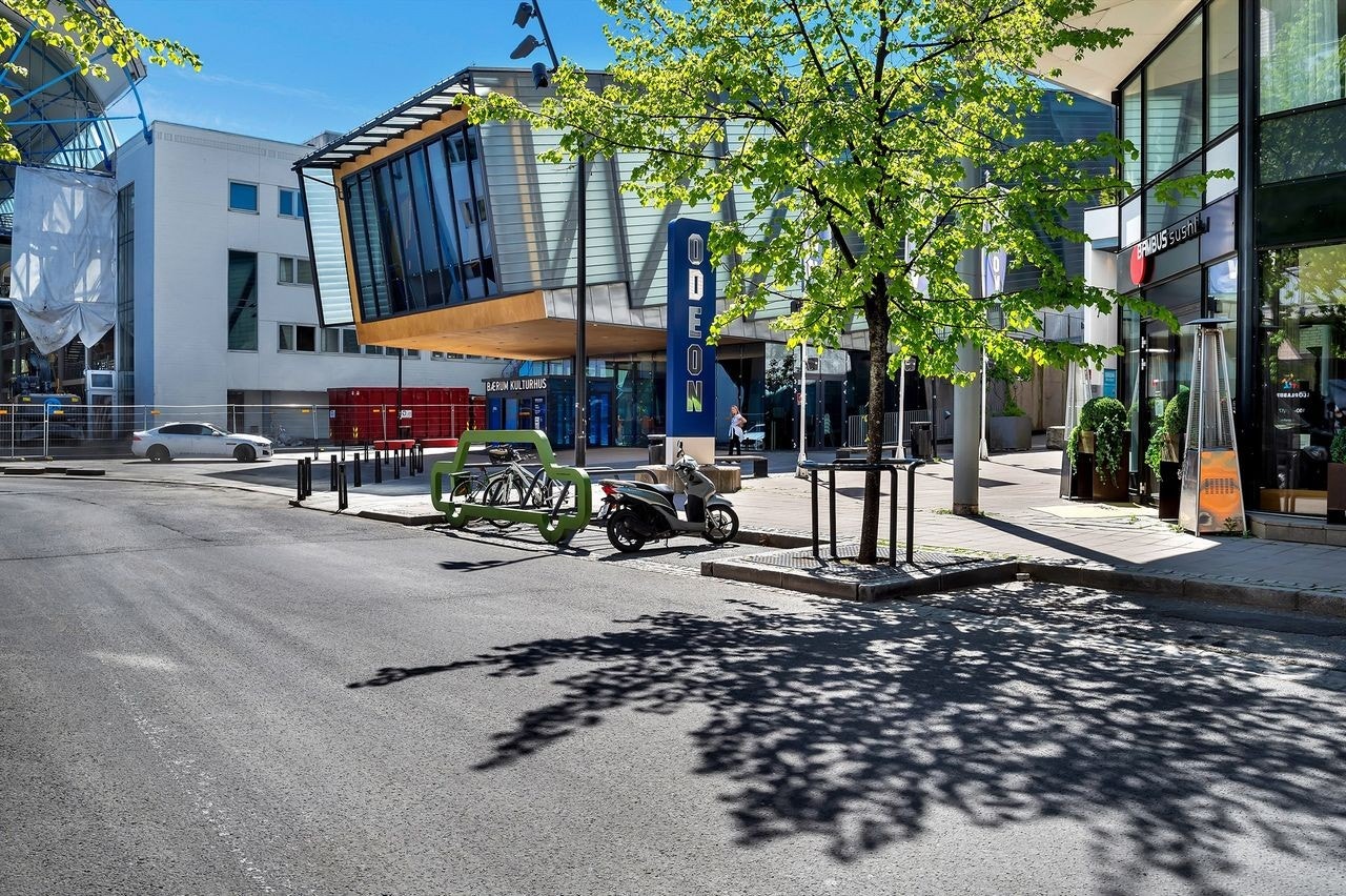 Sentralt beliggenhet Galleribilde