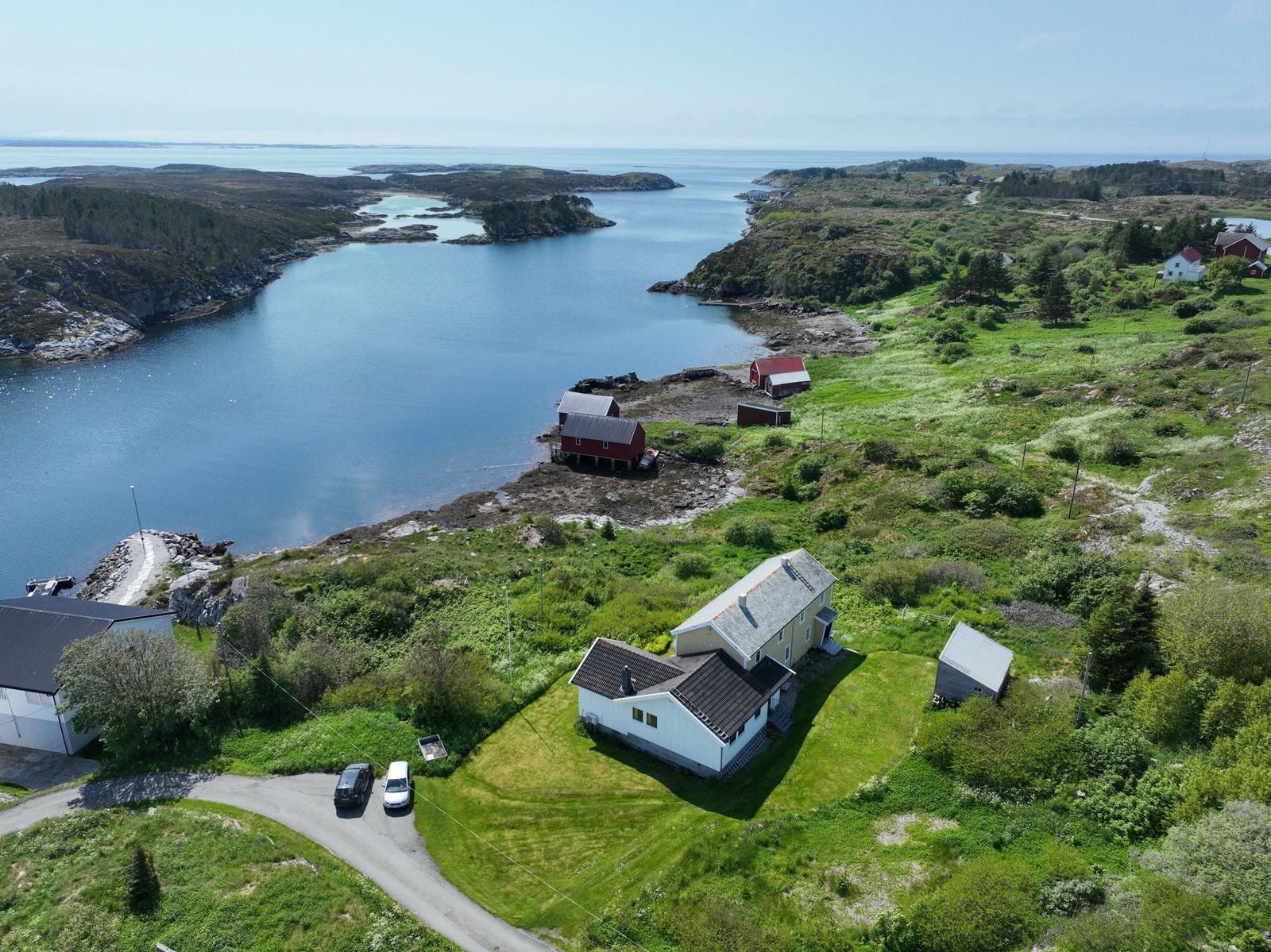 utsikt over bustviksundet Galleribilde