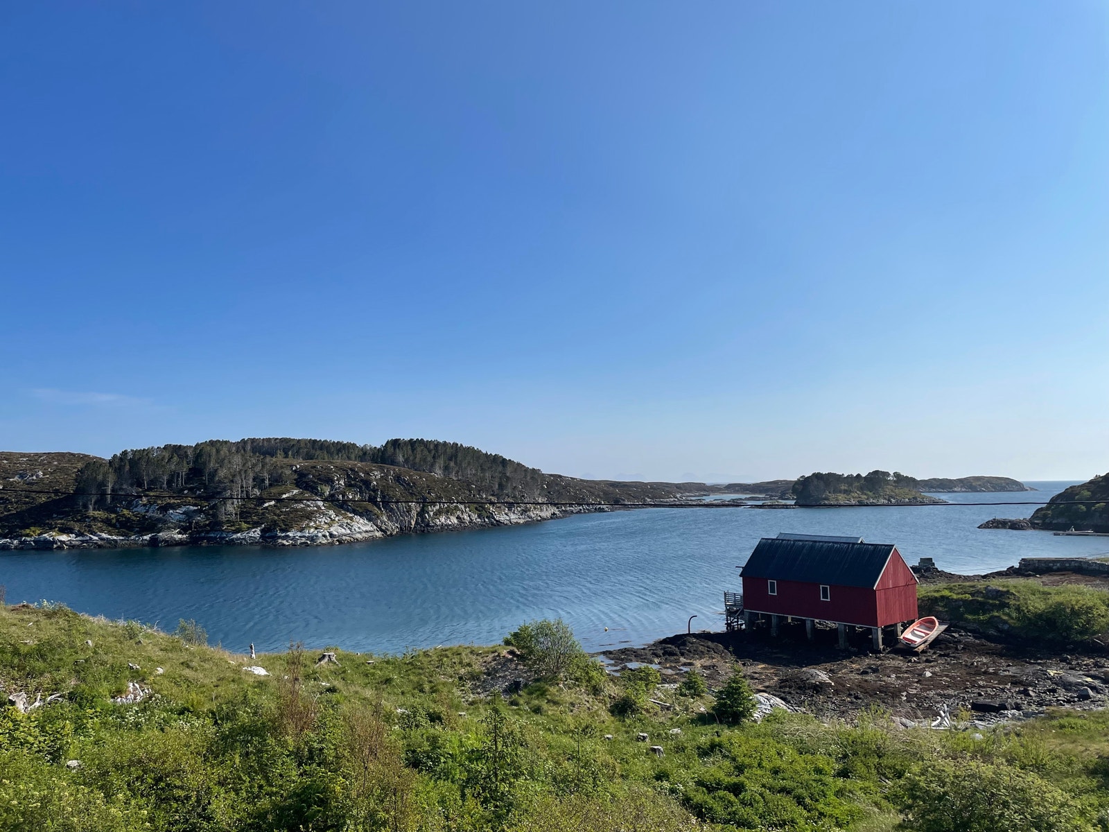 Utsikt fra balkong Galleribilde