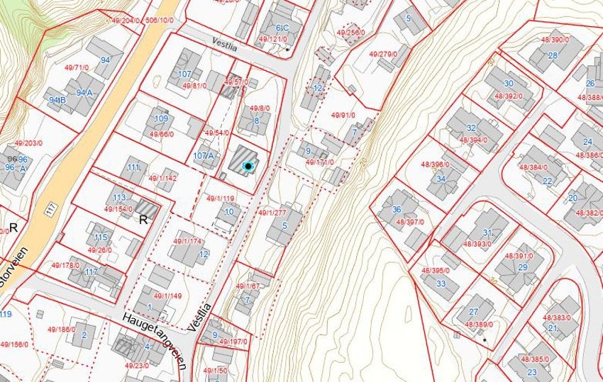 Boligen ligger sentralt i Vestlia på Gressvik. En kort spasertur fra Gressviktorg, skoler og ferge Galleribilde