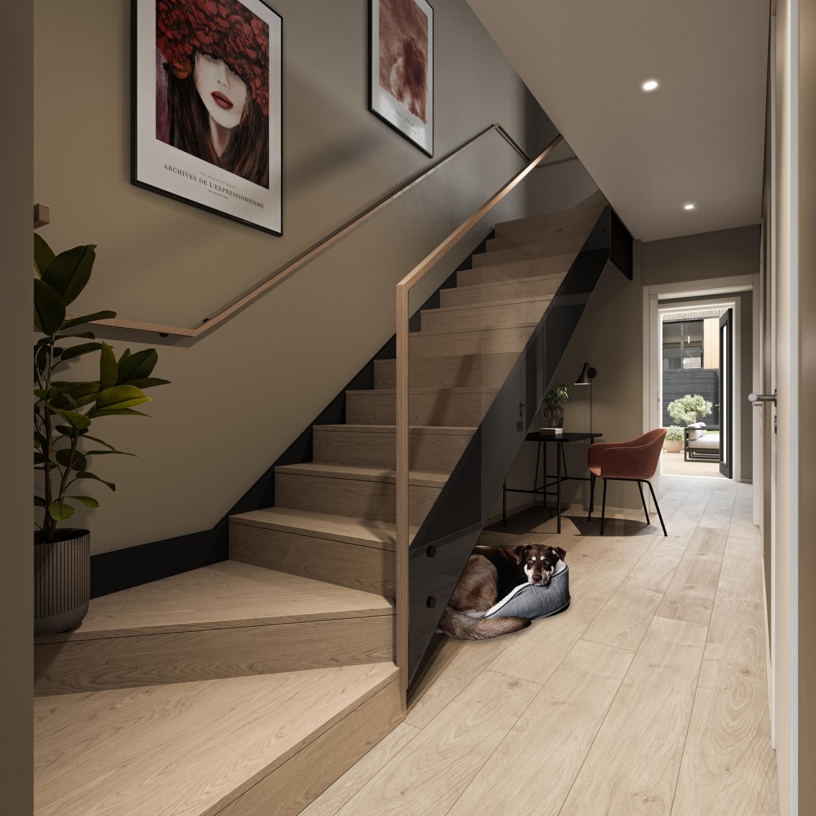 Illustrasjon er fra gang i Townhouse. Avvik kan forekomme. Galleribilde
