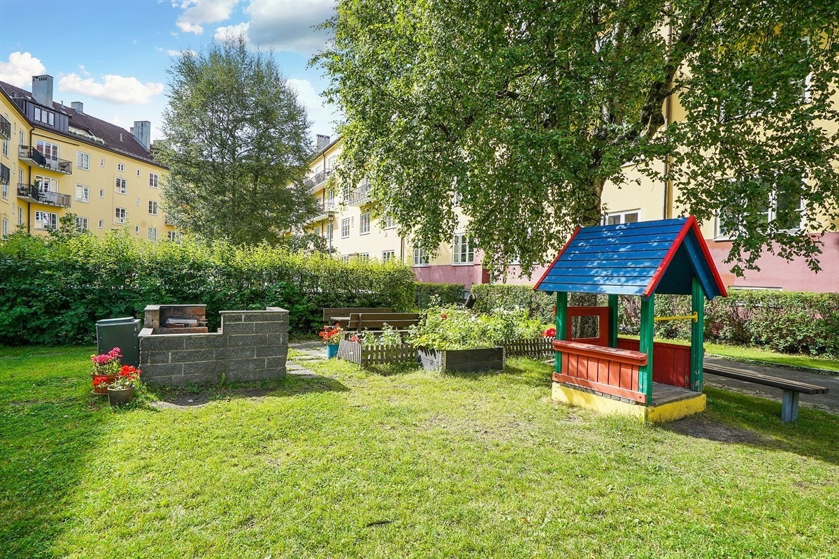 Fasade - Bakgård Galleribilde