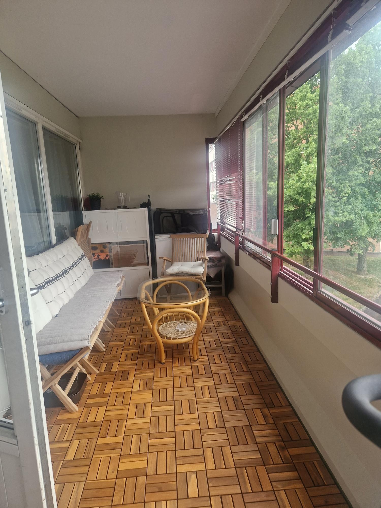 Felles trivelig innbo terrassen Galleribilde