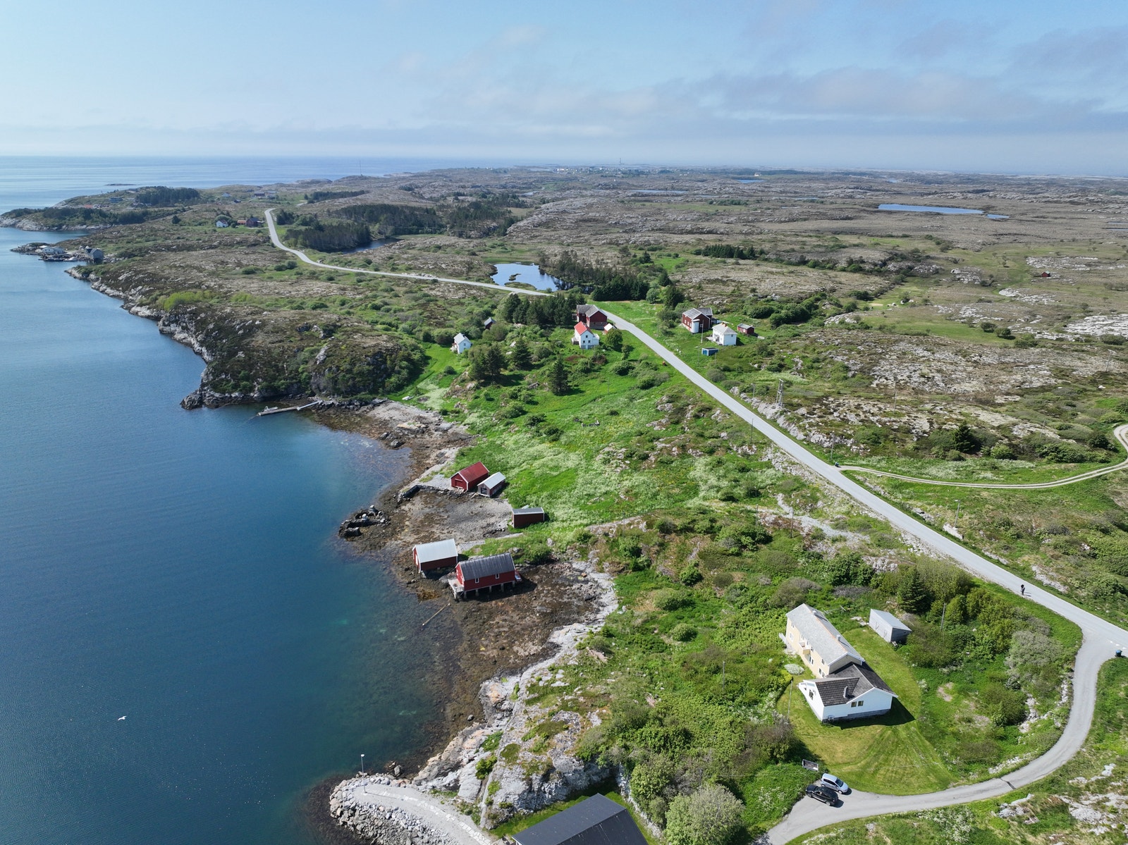 Dronebilde Galleribilde