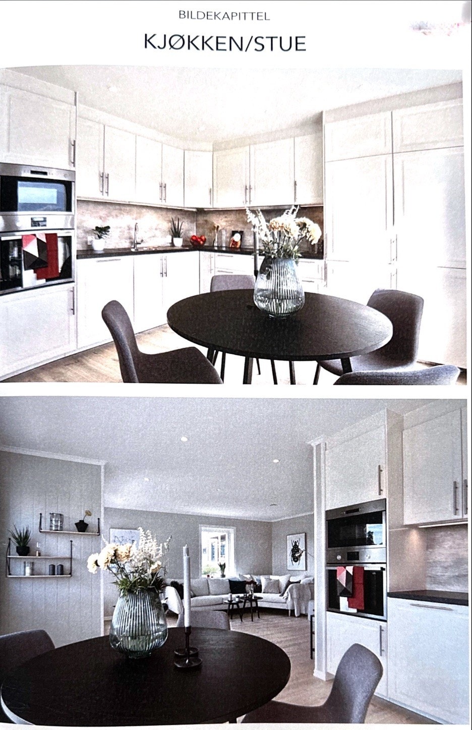 Stue / Kjøkken - Boligen er umøblert Galleribilde