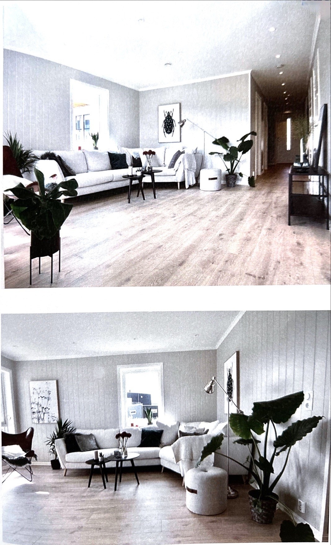 Stue - Boligen er umøblert Galleribilde