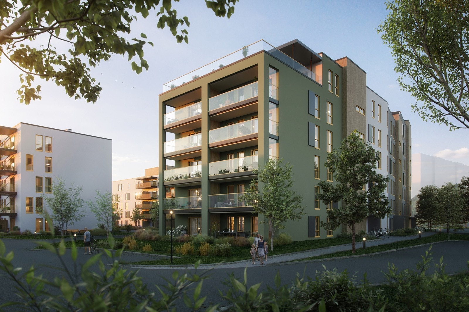 Fasade fra sør. Galleribilde