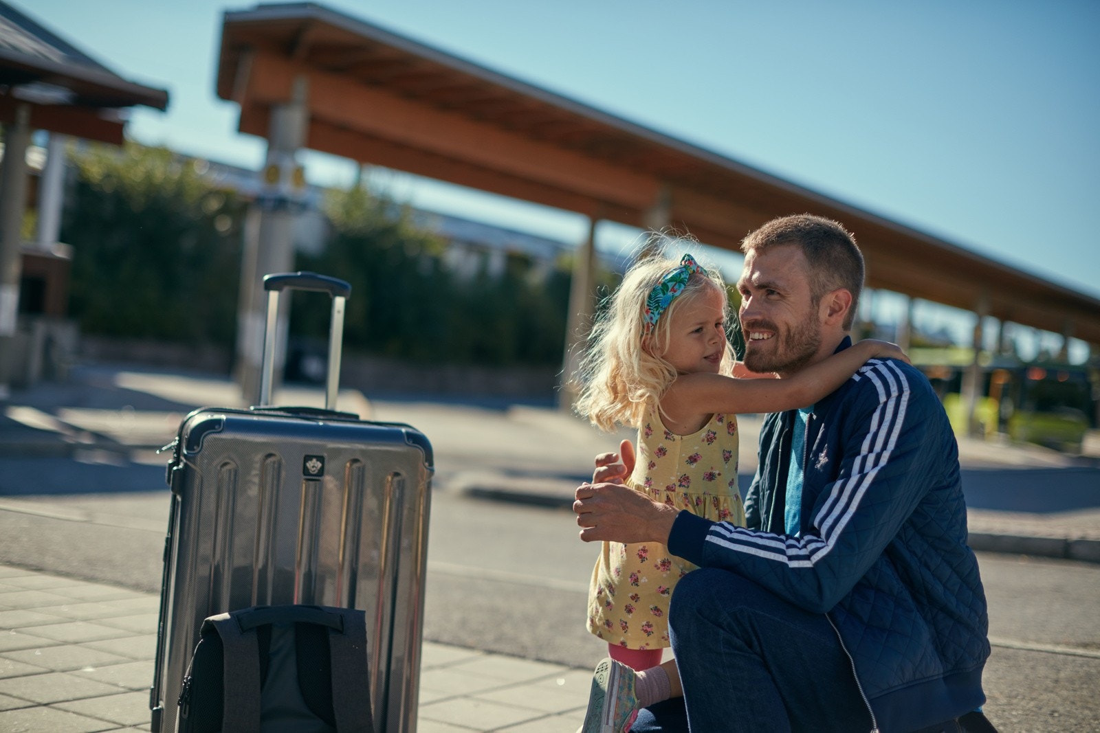 Kort veg til jernbanestasjon. Galleribilde