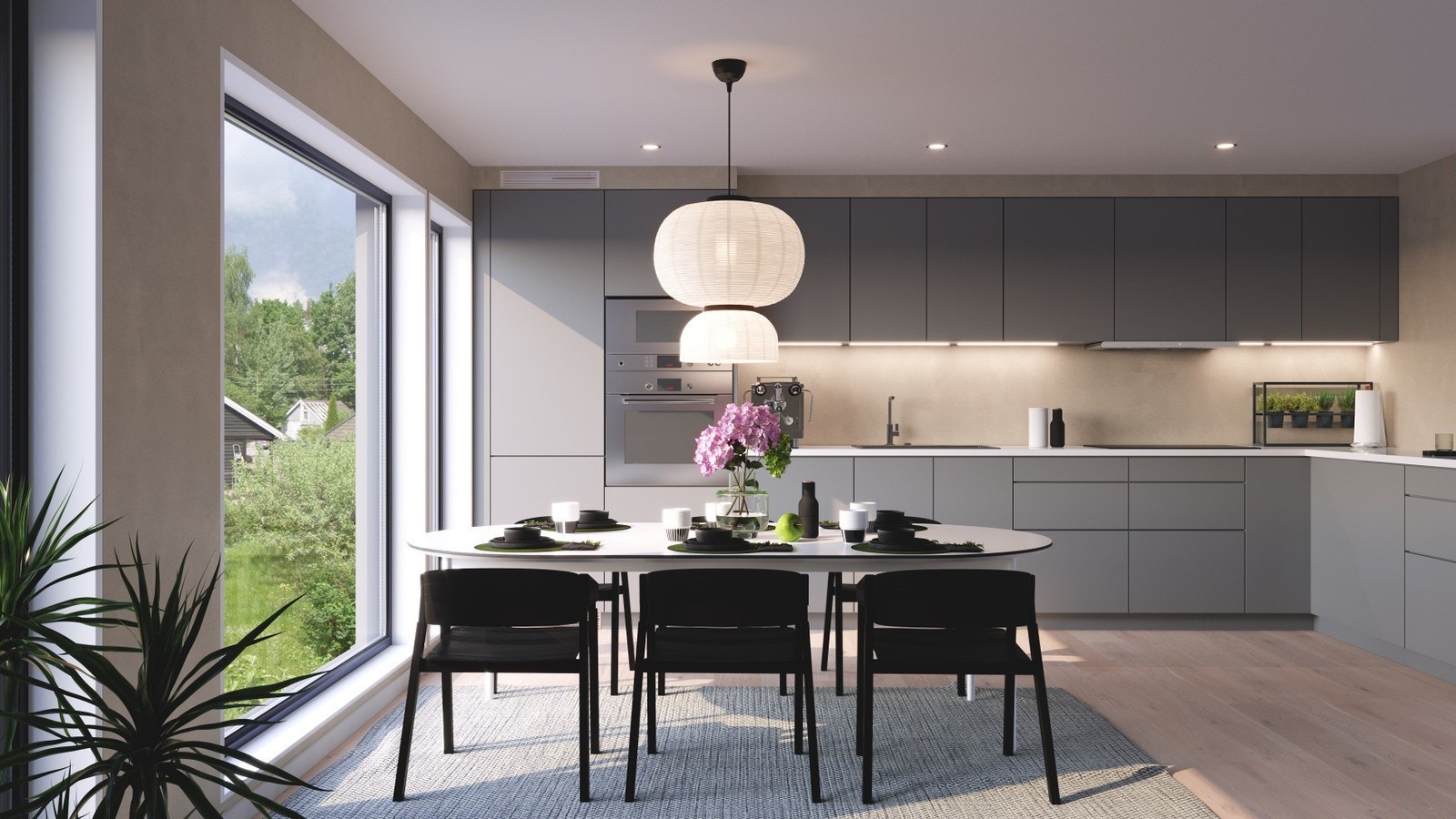 Kjøkken/ Stue Galleribilde