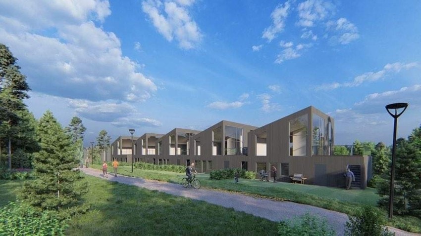 Velkommen til Valbergrenda 22 A. Illustrasjon - avvik vil forekomme. Galleribilde