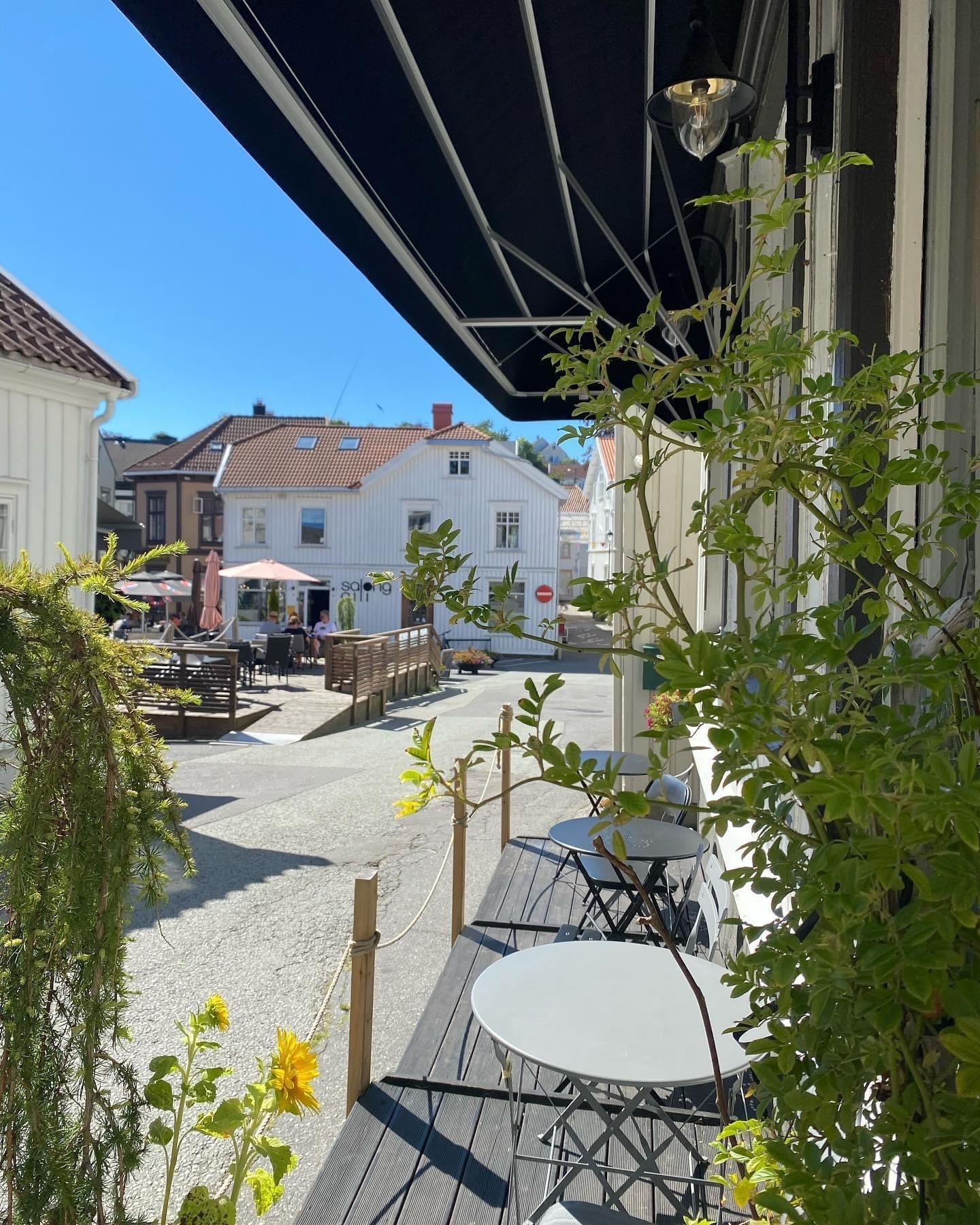 Grimstad sentrum Galleribilde