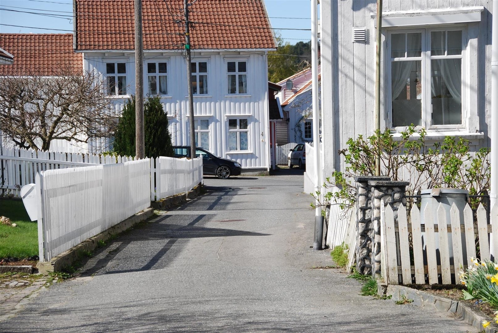 Grimstad sentrum Galleribilde