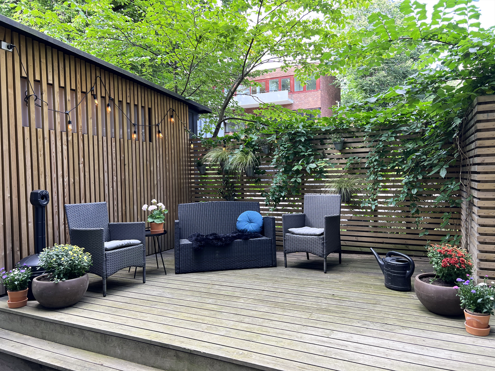 Flott felles uteplass til deres disposisjon. Galleribilde