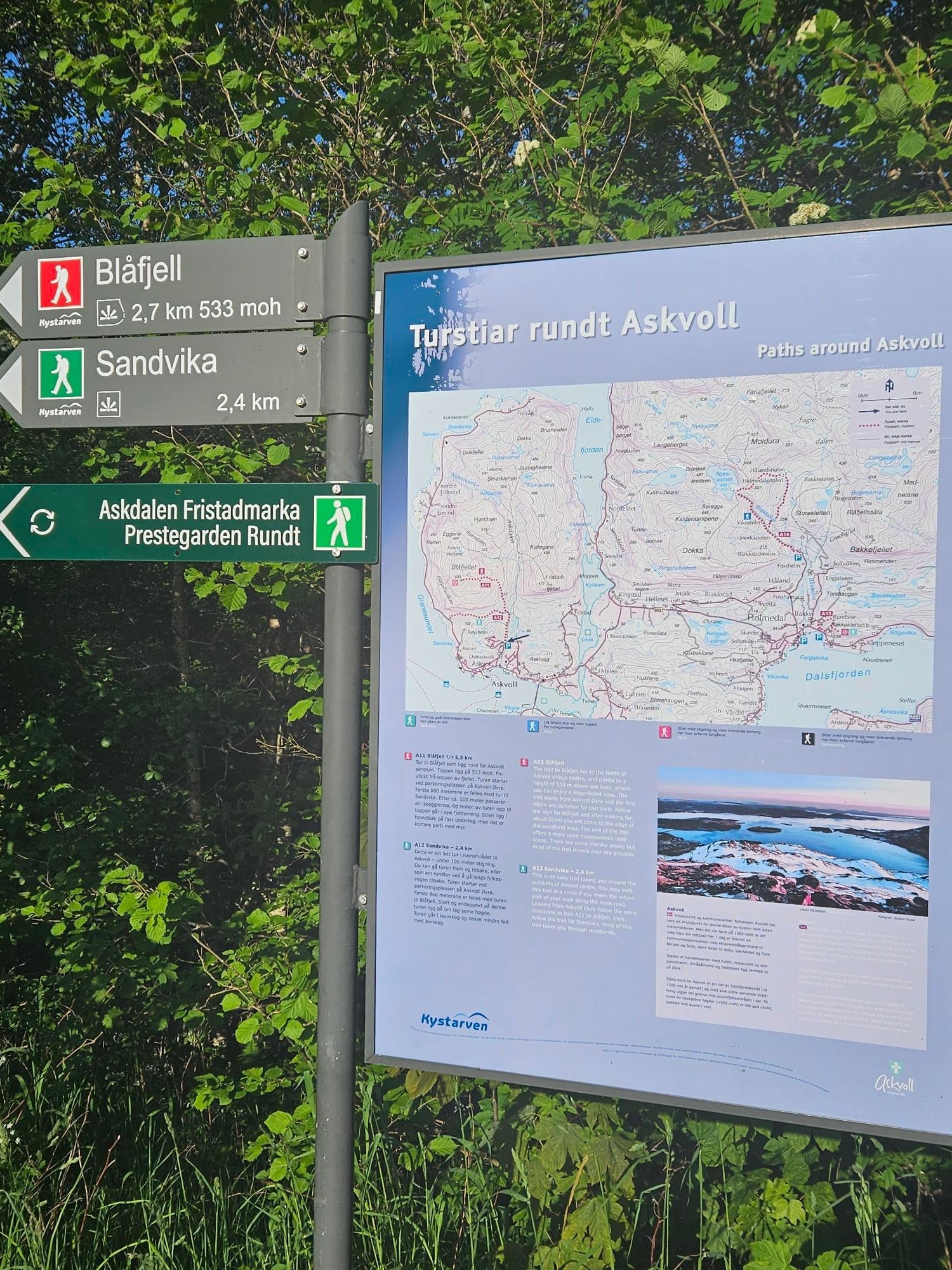 Mange flotte turstier like i nærheten Galleribilde