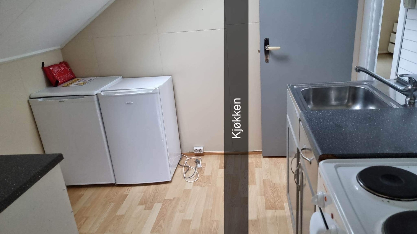 lite kjøkken Galleribilde
