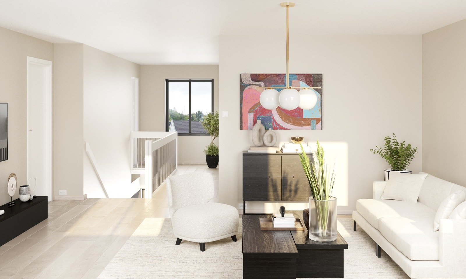 Loftstue kan disponeres som det 4. soverommet. Galleribilde