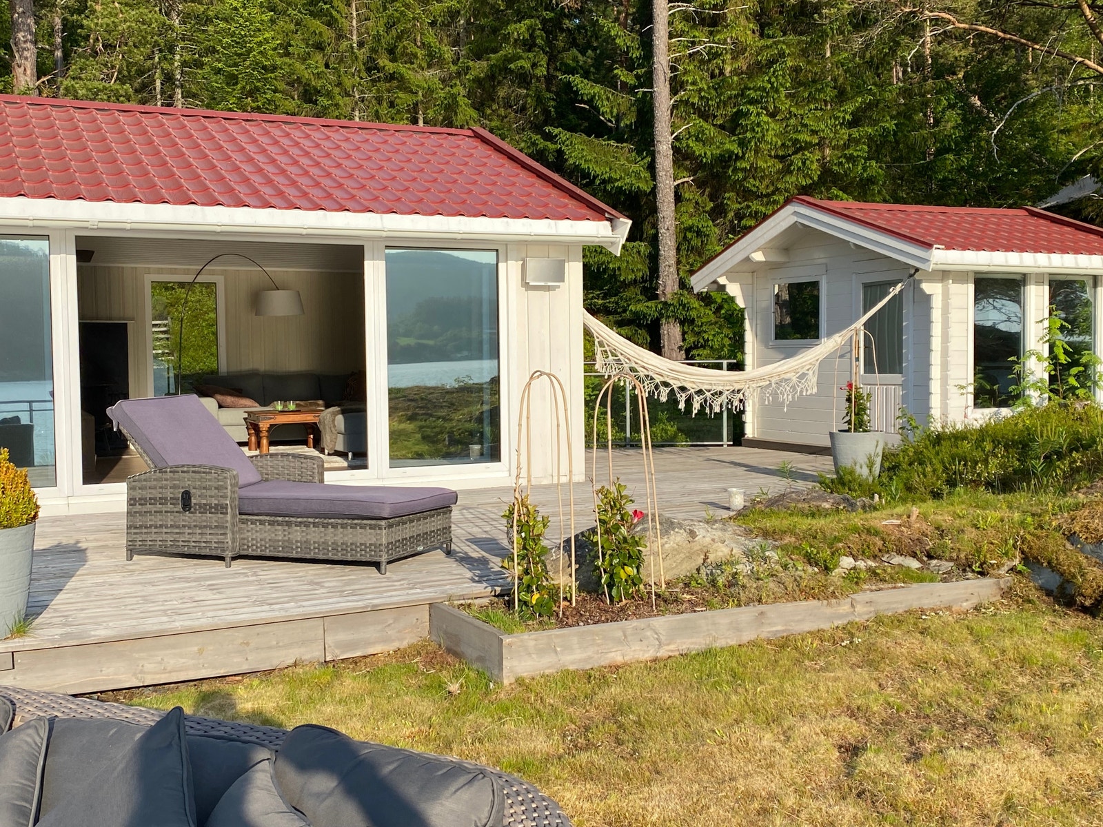 Uteplass Galleribilde