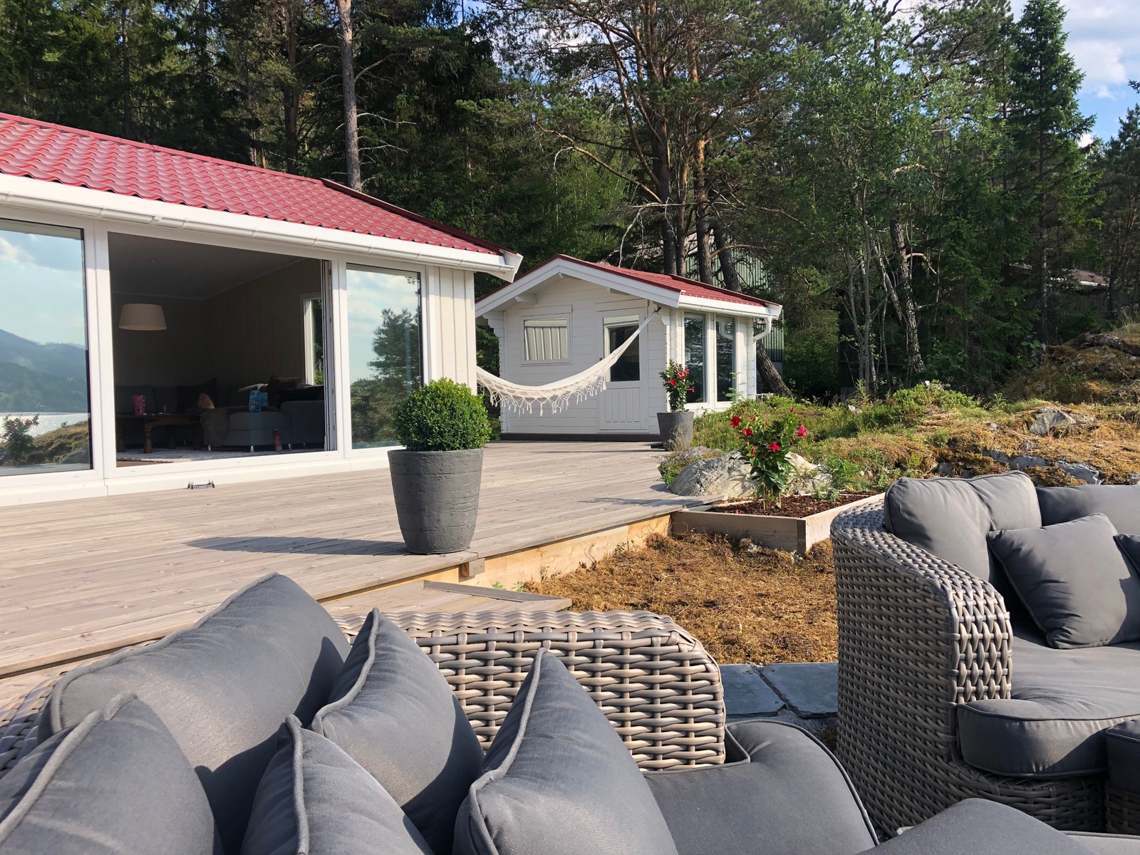 Sittegruppe Ute Galleribilde