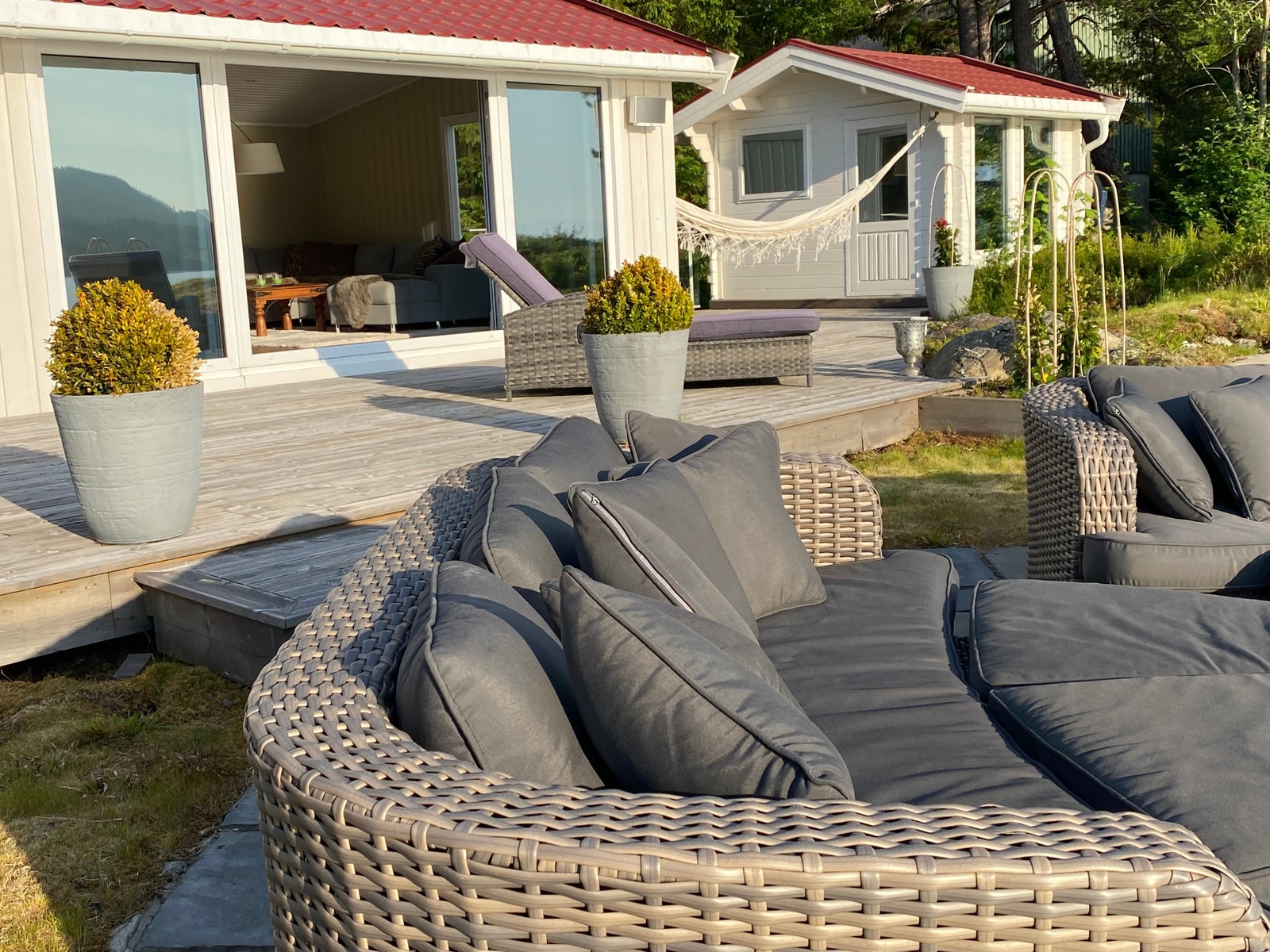 Uteplass Galleribilde