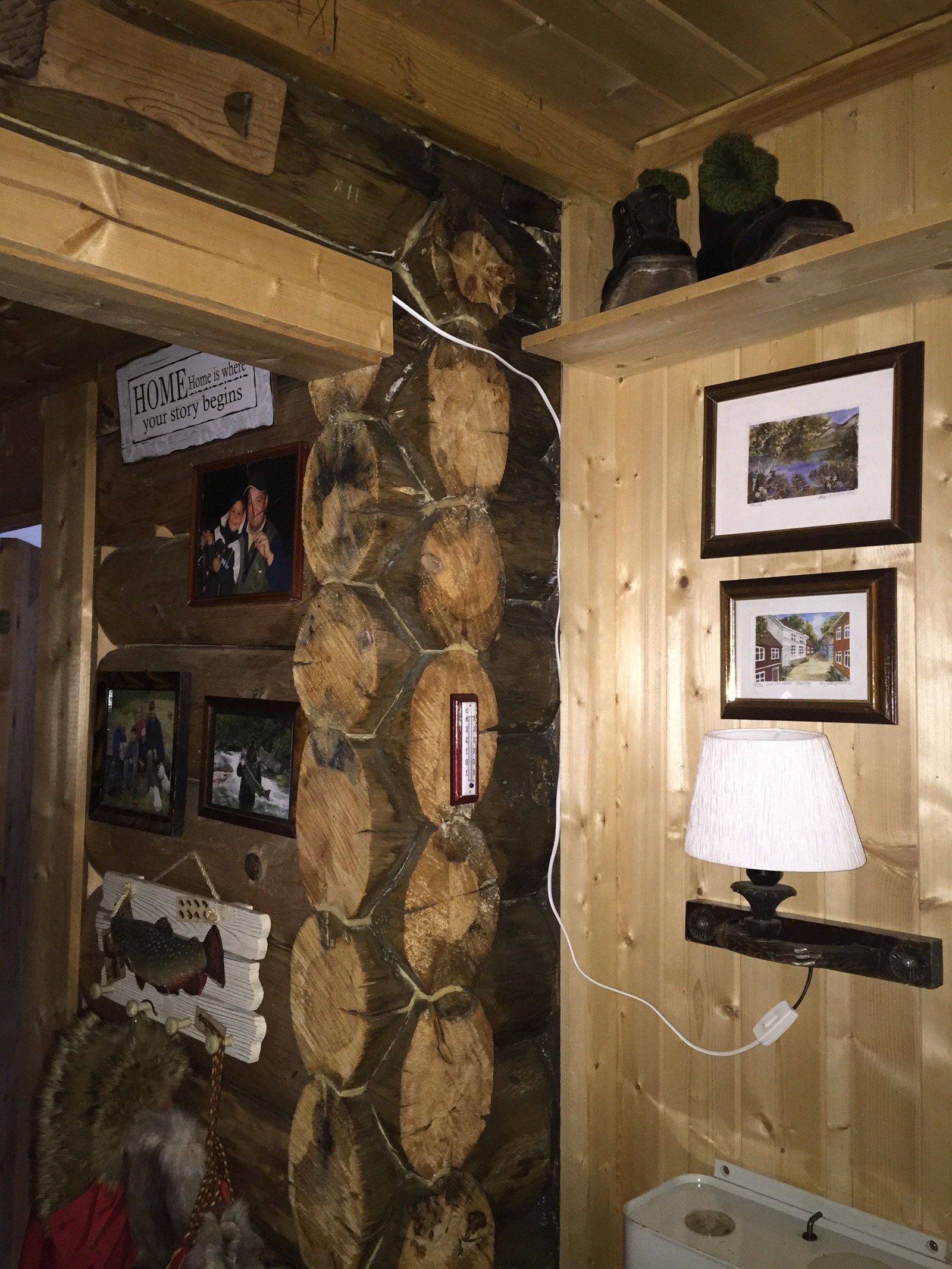 Gang mellom ny og gammel del Galleribilde