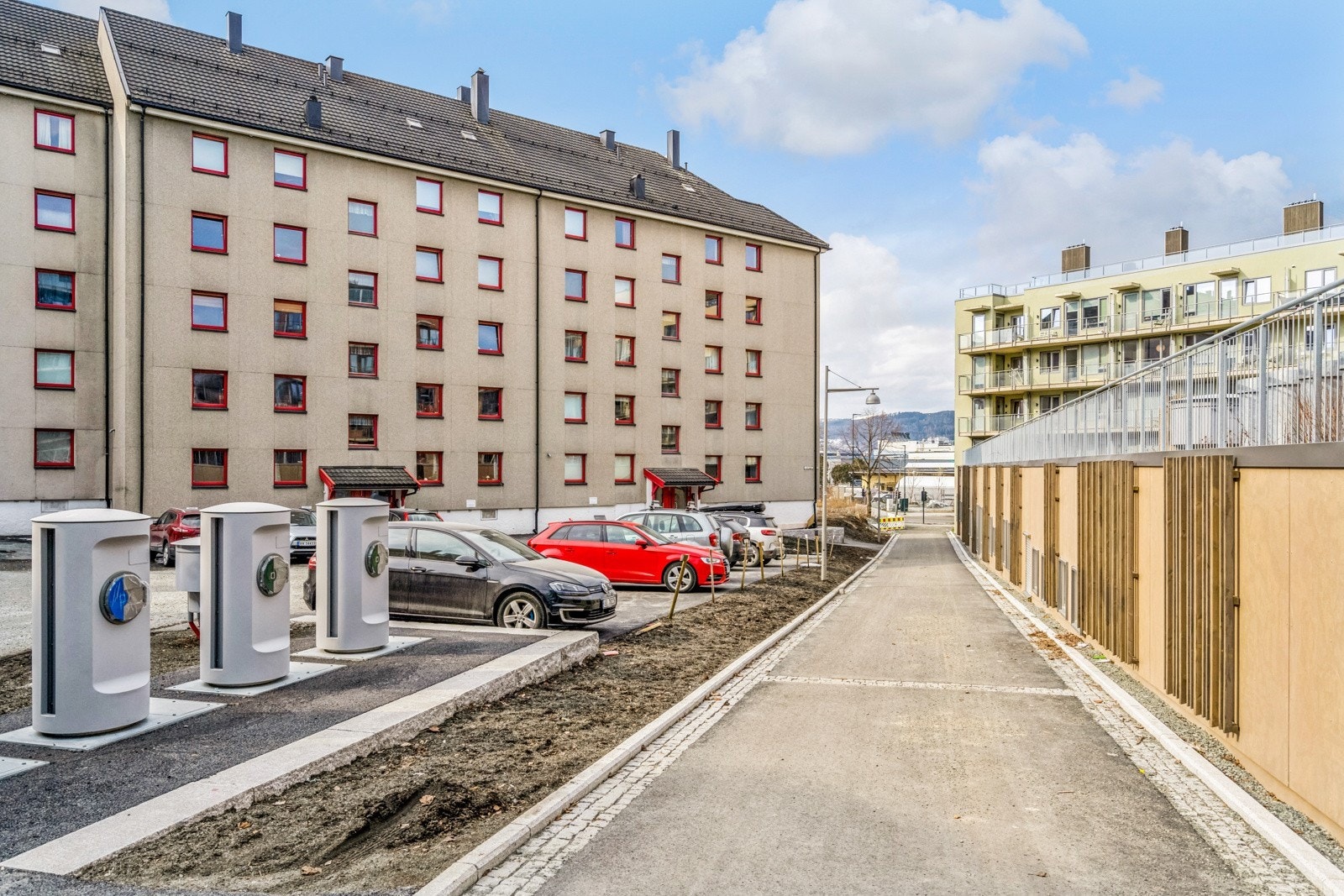 Nordsiden av bygget Galleribilde