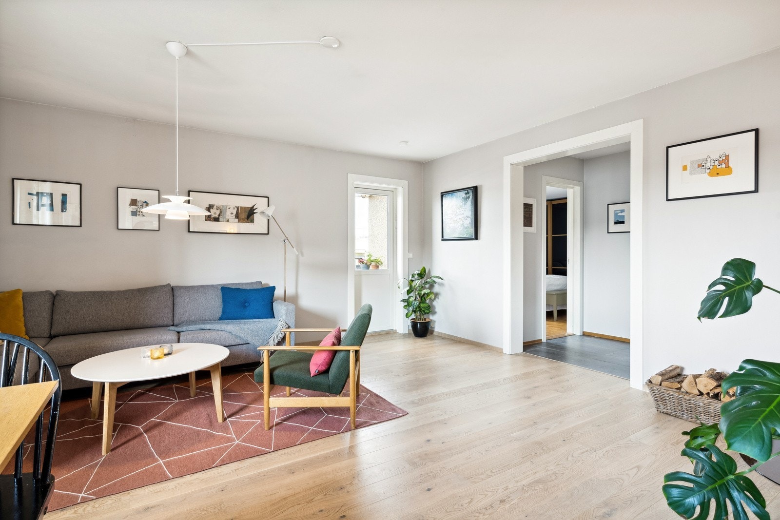 Stuen har også gulvvarme Galleribilde