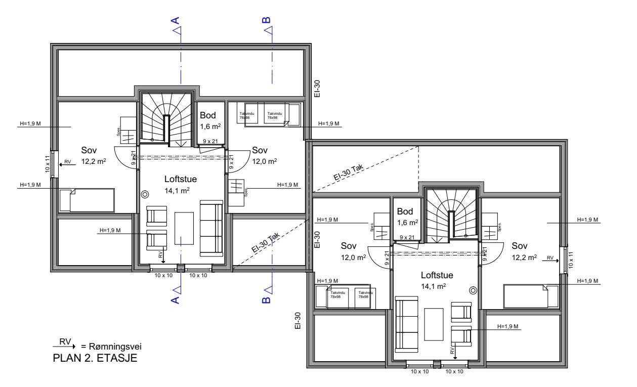 Plantegning 2. etasje.jpg Galleribilde