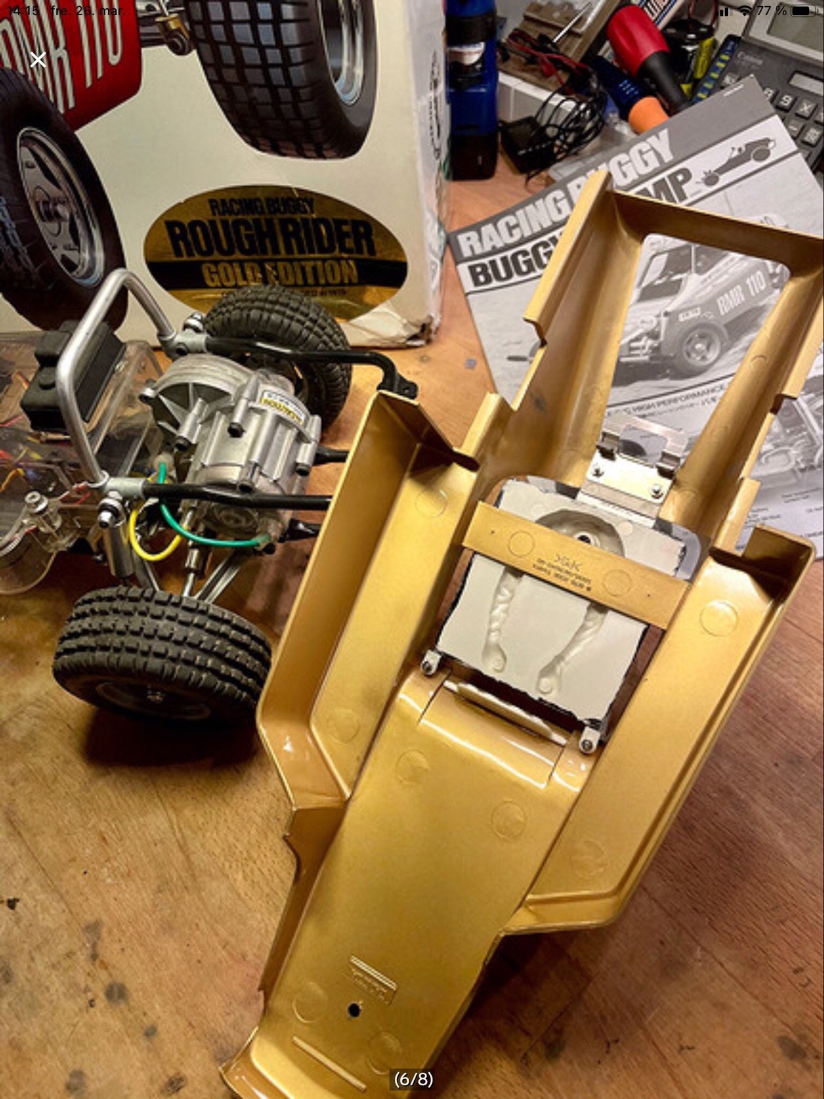 ホビーラジコン TAMIYA BUGGY CHAMP GOLDEDITION タミヤ 電動RCカーシリーズ 1/10RCレーシングバギー バギー
