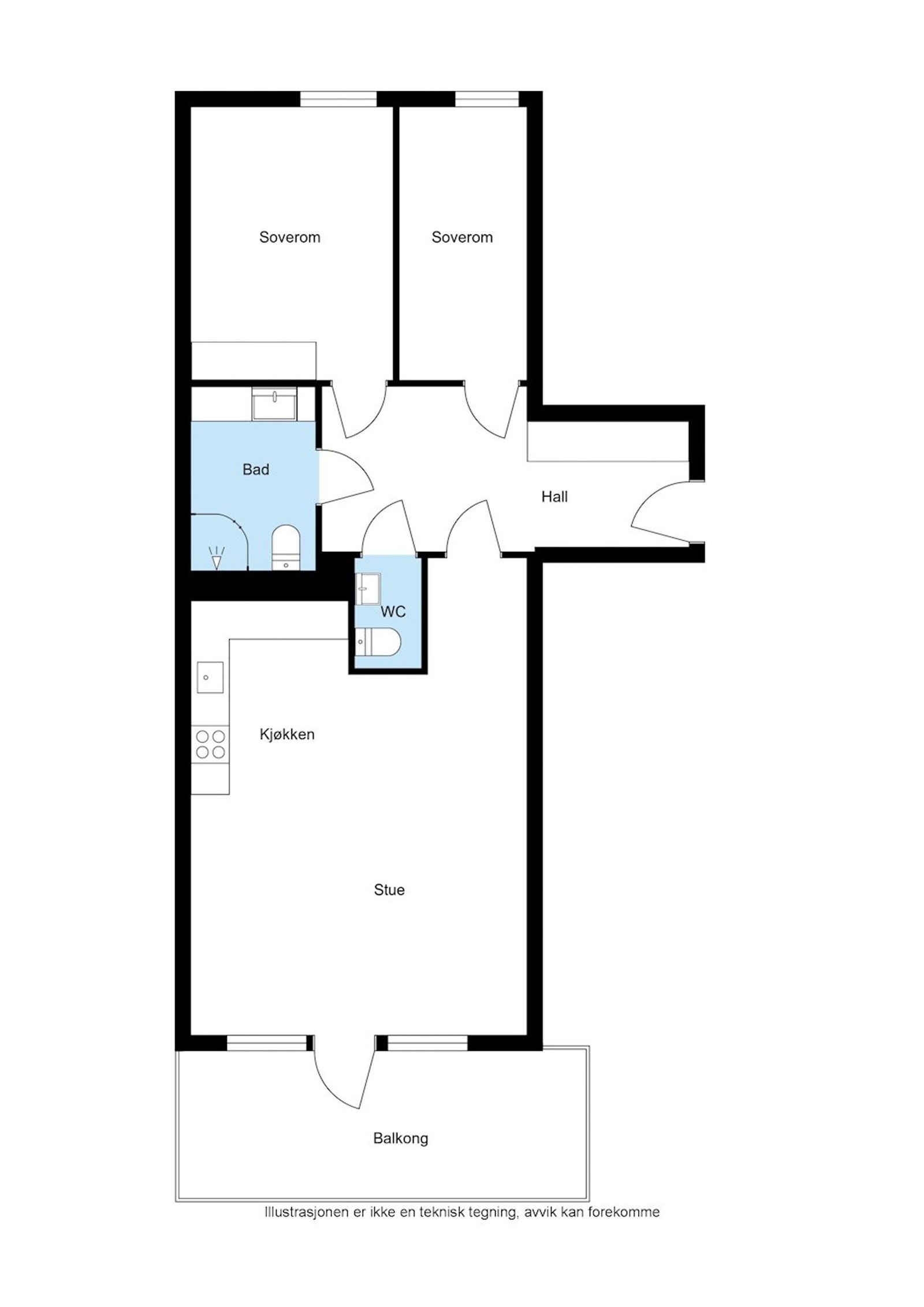 Planløsning Galleribilde