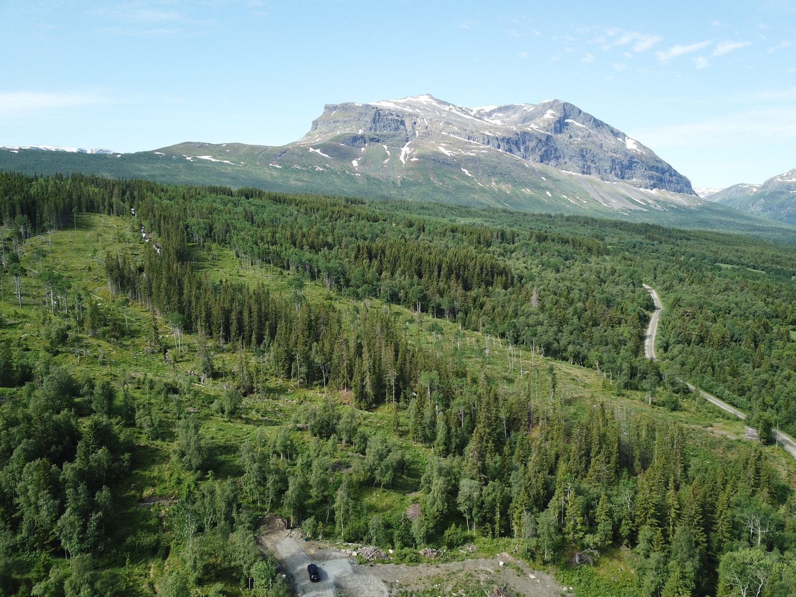 Fantastisk utsikt mot Grindane. Galleribilde