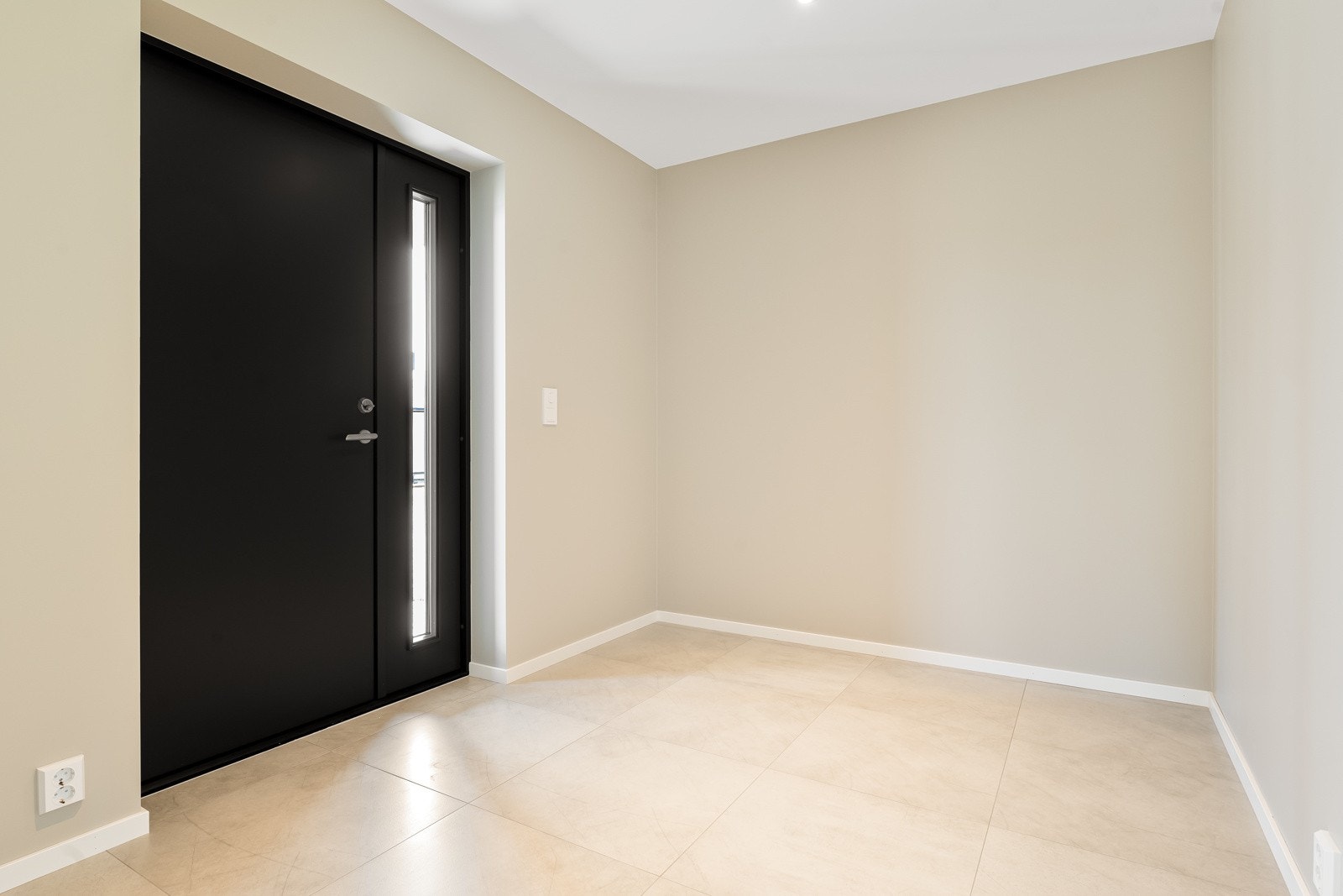 Pent opparbeidet inngansparti. Galleribilde