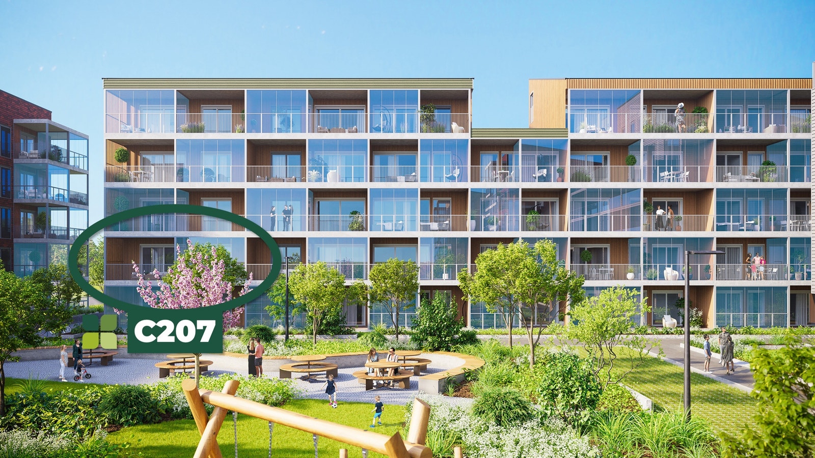 C207: 98 kvm Galleribilde