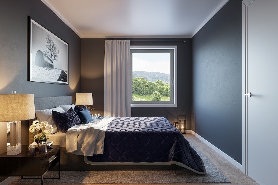 Sov 3, 4/6- roms leilighet Galleribilde