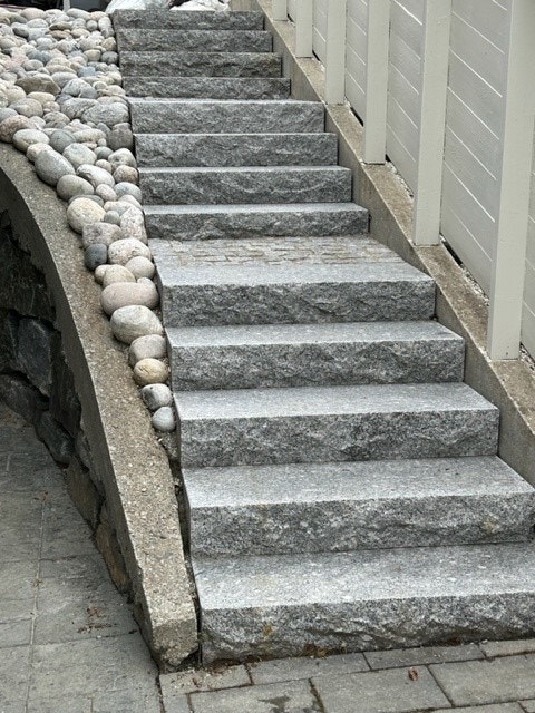 Trappen ned til leiligheten Galleribilde