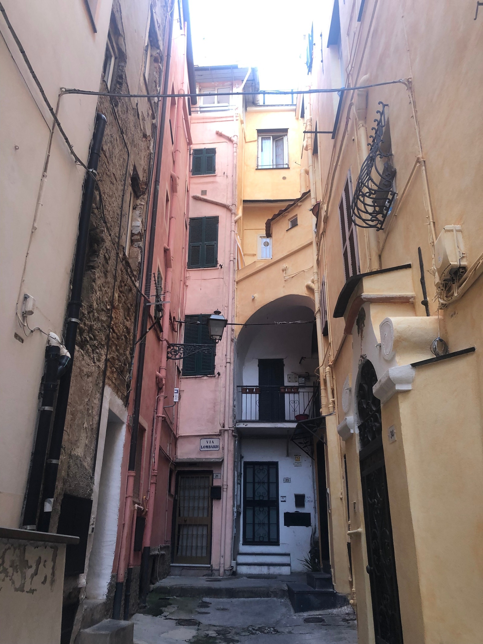 Typisk italiensk bebyggelse Galleribilde