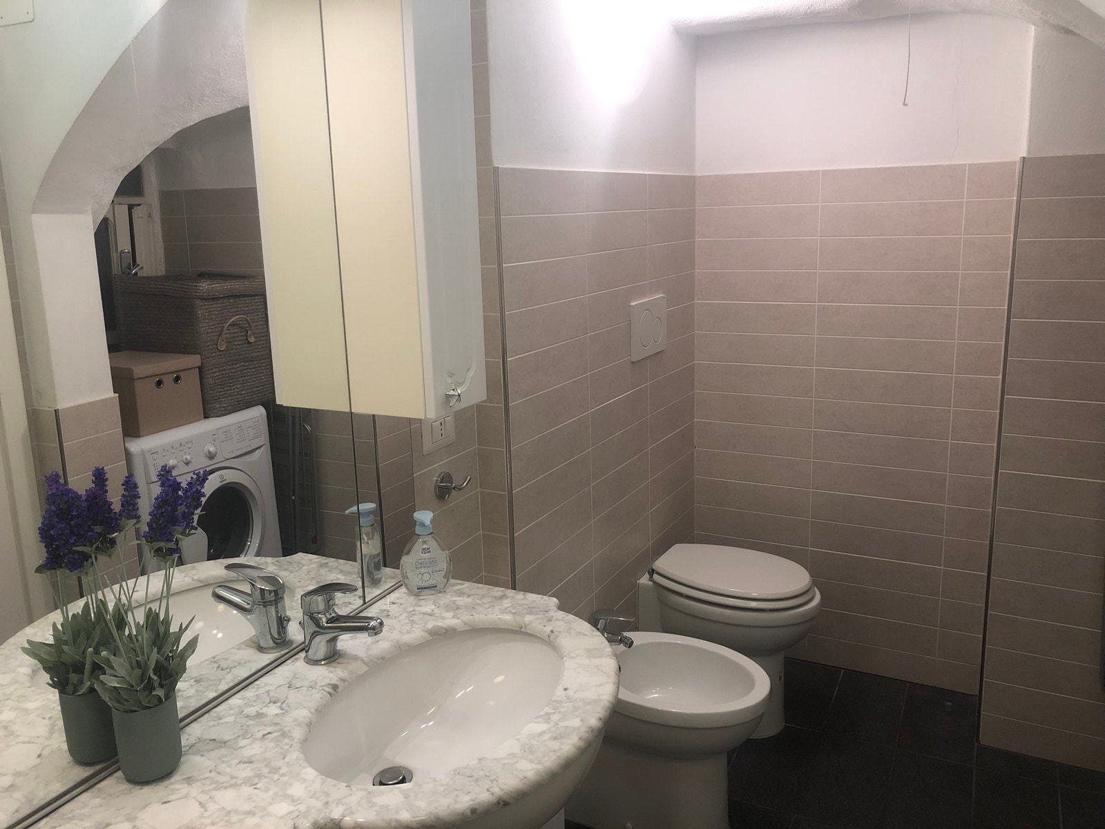 Toalett og bidet Galleribilde
