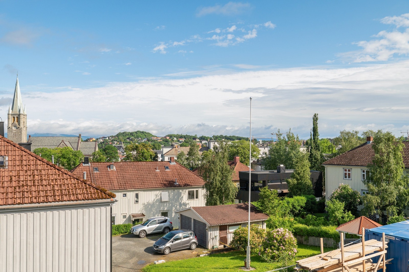 Utsikt fra hovedetasje Galleribilde