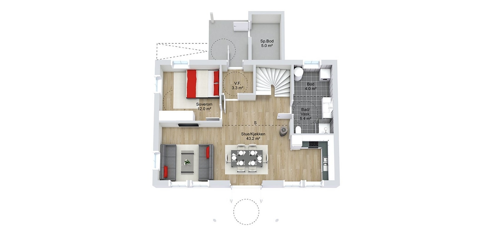 1. etg Galleribilde