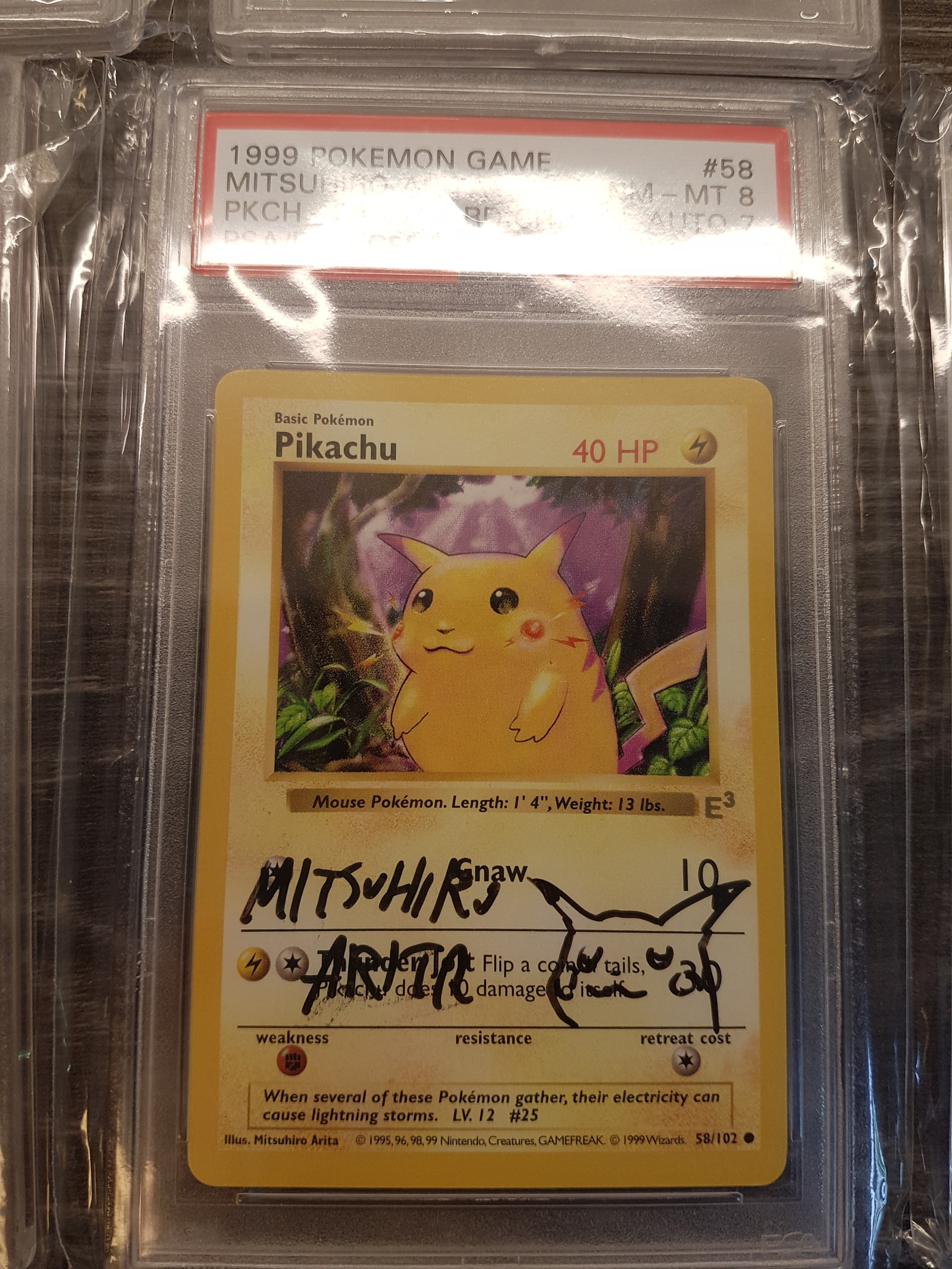 Pokemon Pikachu Red Cheeks online - PSA Mint 9 Slab