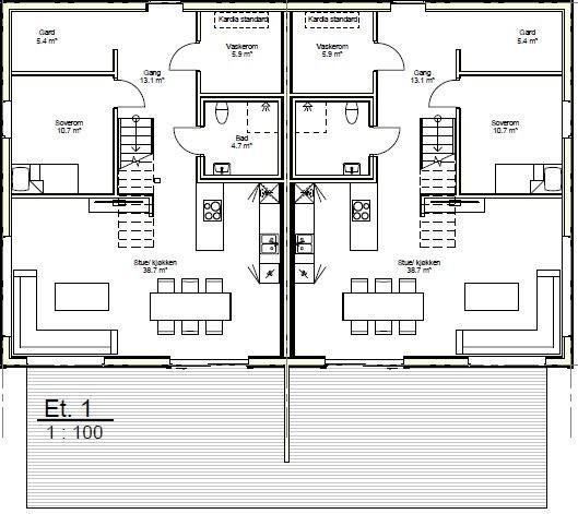 1. etasje Galleribilde