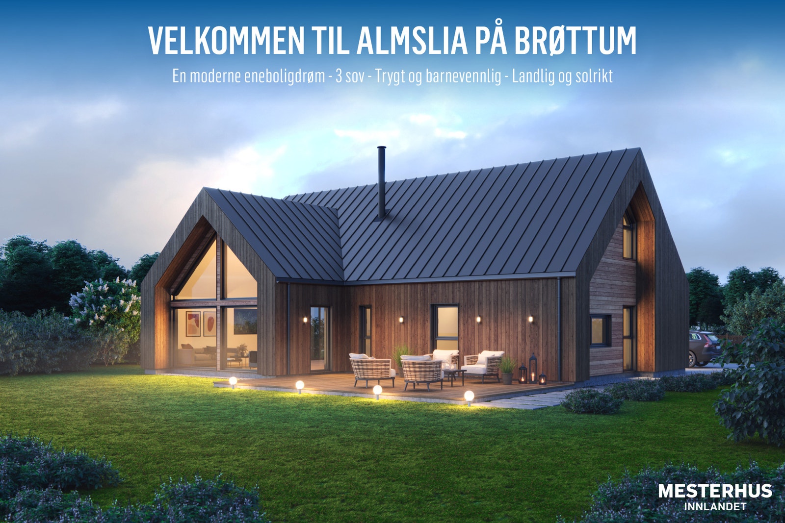 Her kan vi bygge eneboligen du har drømt om! Galleribilde