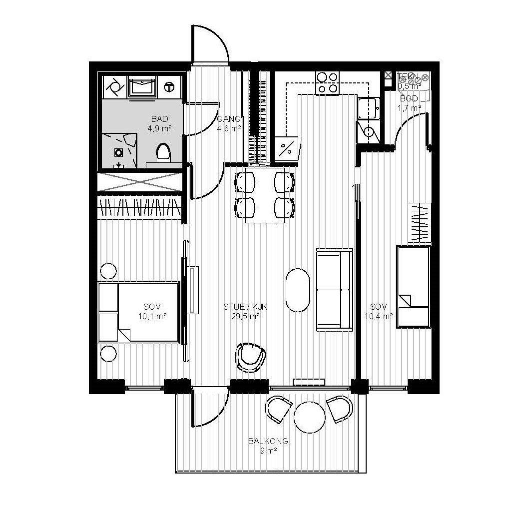 Planløsning Galleribilde