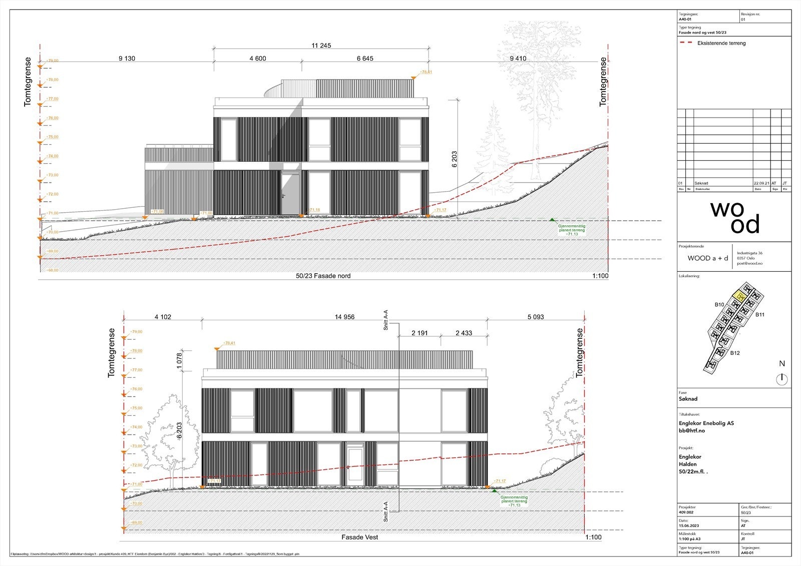 A40-01 Fasade nord og vest 50_23.jpg Galleribilde
