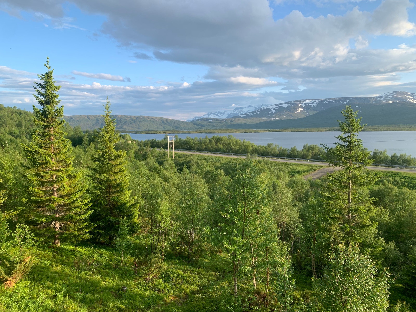 Utsikt okstindan Galleribilde